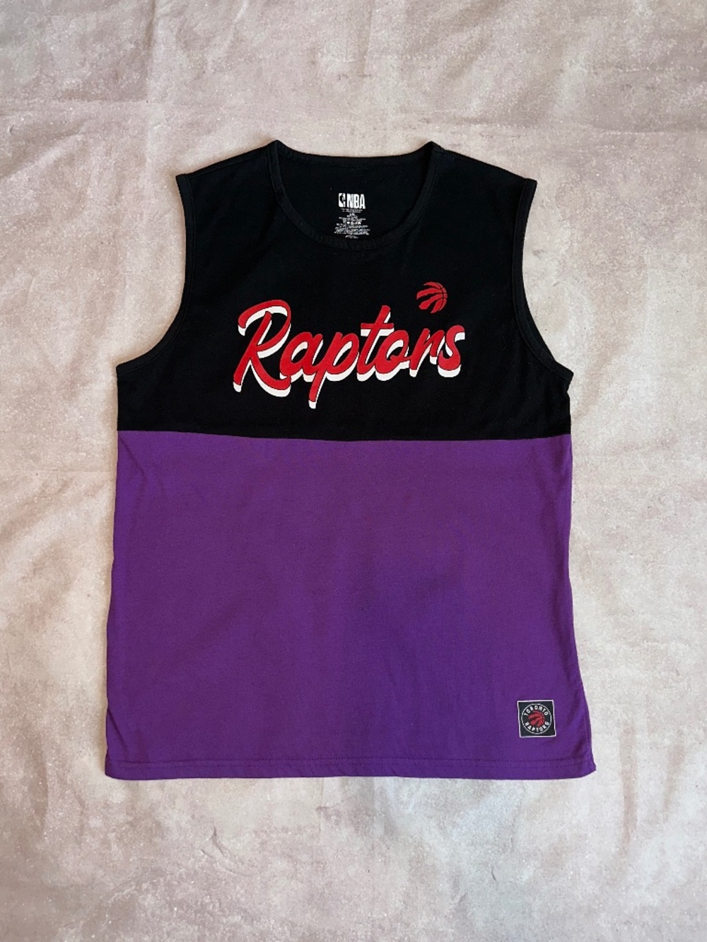 Official NBA Toronto Raptors Sleeveless Tank Top Size L